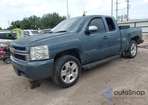 2007 Chevrolet Silverado 1500 Lt1 из США, поврежденный, VIN 1GCEC19J97Z509623